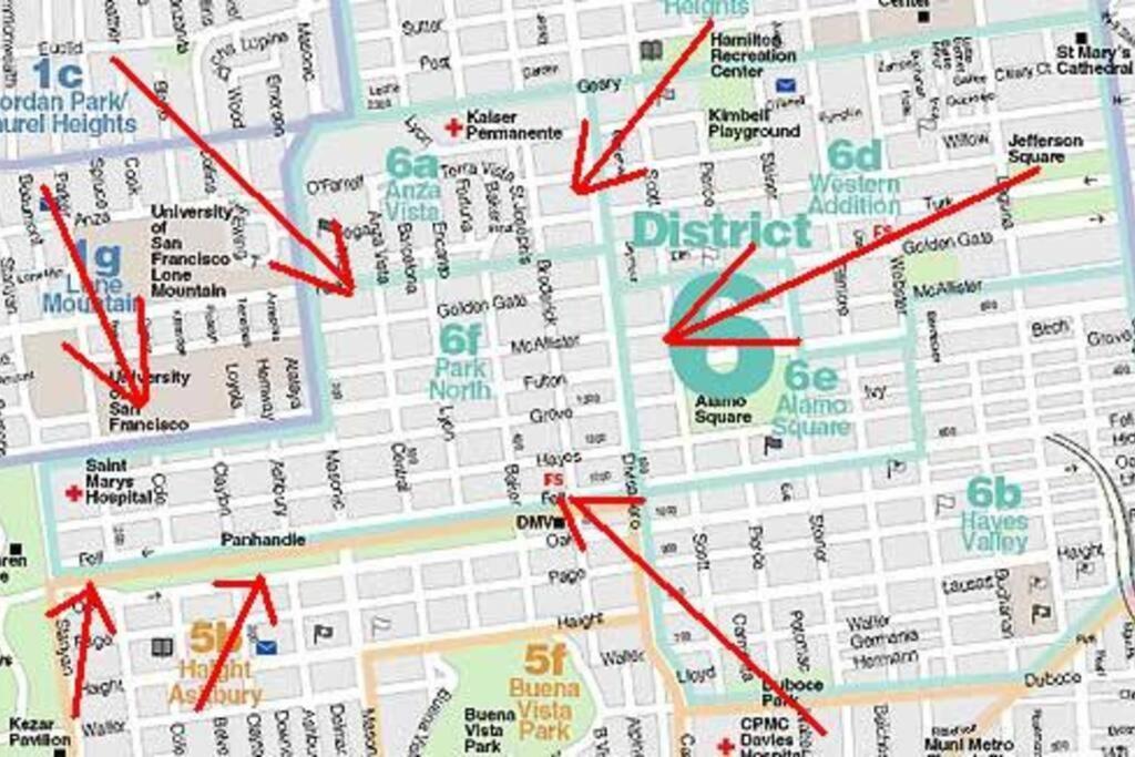 Entire 2Br, Centrally-Located, W/Parking! San Francisco Esterno foto